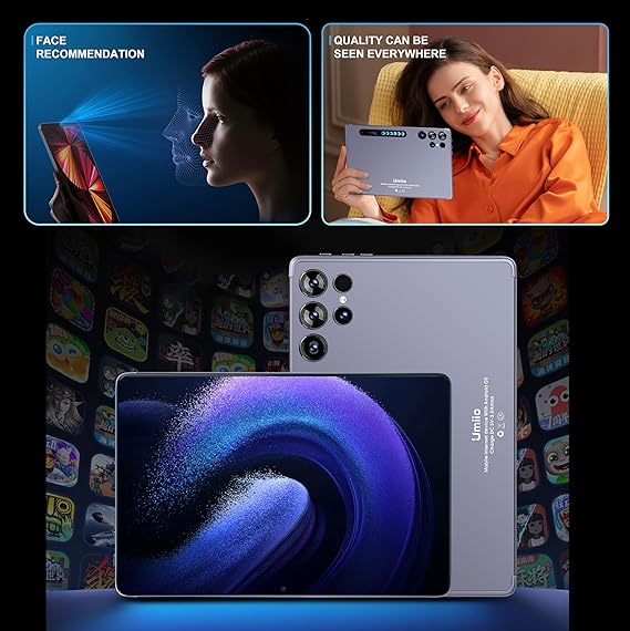 Smart Tablet S24 Ultra – Latest 2025 Android Tablet with Accessories